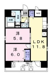 モン エール 西日暮里の物件間取画像